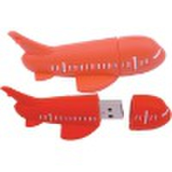 OEM PVC plane model usb disk 2.0