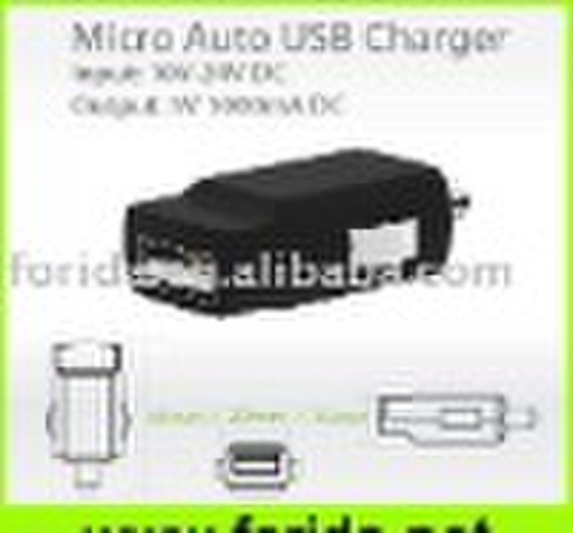 1A micro car charger