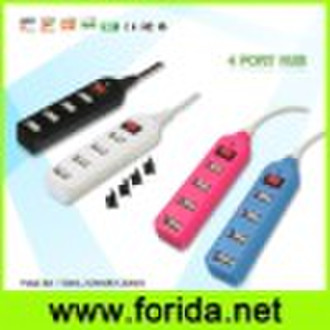 Hotsale 4 Port USB Hub mit Schalter