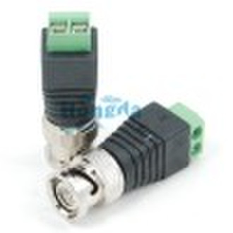 Cat5 to BNC Male Coax Connector for CCTV Camera