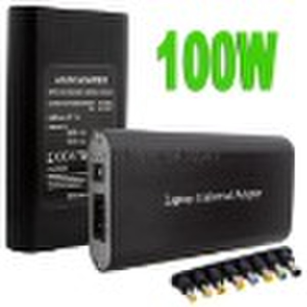 Universal 100W Laptop AC Adapter with 8 Connecters