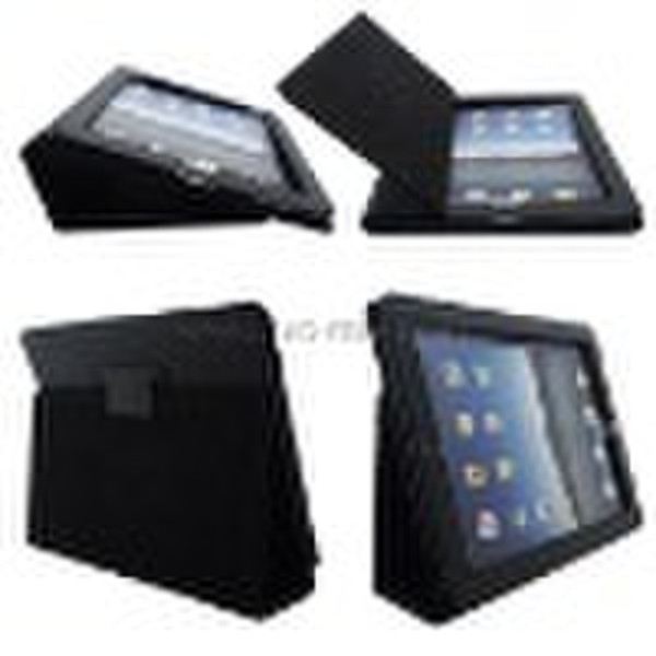 For iPad Leather Case Cover Folder (Two way use as