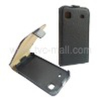 Elegant Vertical Leather Case for Samsung S i9000