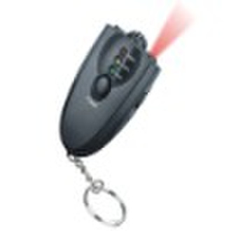 mini keychain Digital breath alcohol tester with l