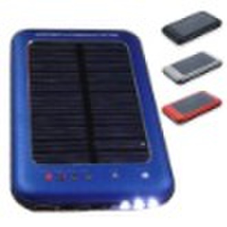 Multi-function solar emergency charger for mobile