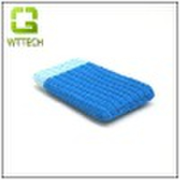 2010 blue knitted soft sock for apple iphone case/