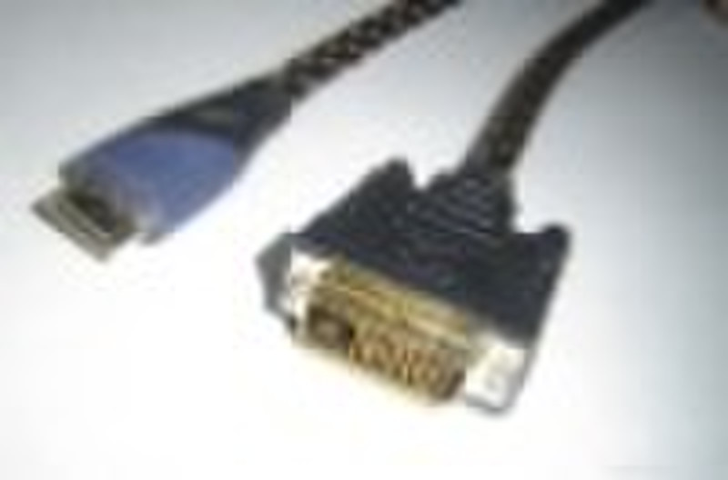 Rohs genehmigte HDMI - DVI-Kabel