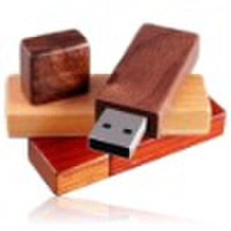 wooden USB flash drive