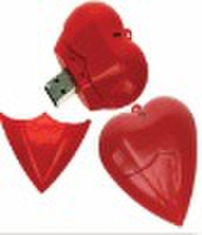 heart shape usb