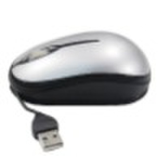 Hidden Retractable Cable Mouse DSD-03