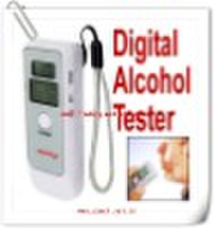 Double screen LED alcohol tester