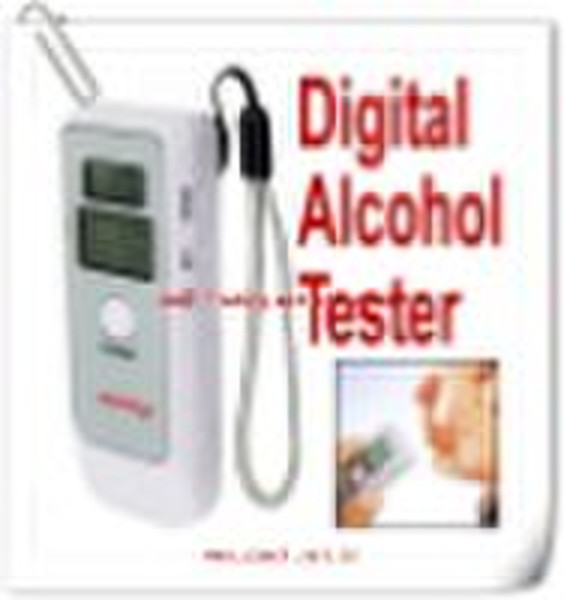 Double screen LED alcohol tester