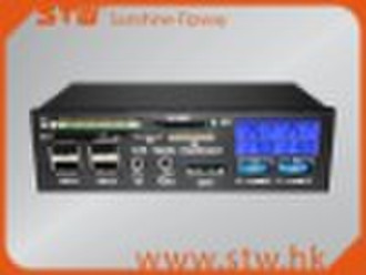 pc panel with mutil function card reader,all in 1