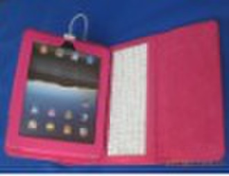 OEM PU leather case for ipad with keyboard , high