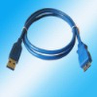 USB3.0 cable AM to Micro B plug