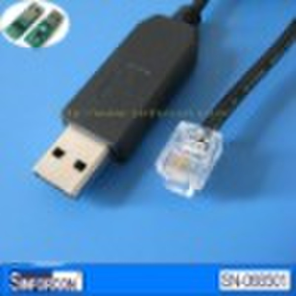 FT232R, USB RS485 для RJ11 кабеля