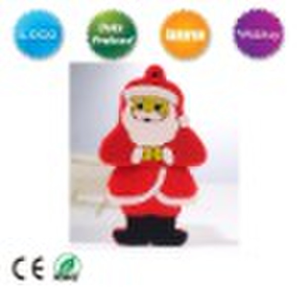 OEM santa claus USB flash drive