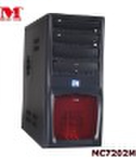 ATX Computer Case(MC7202 BK+RED   8300)