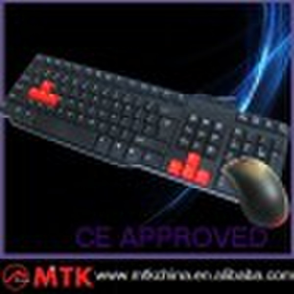 Multimedia Keyboard and Mouse Desktop Combo Set