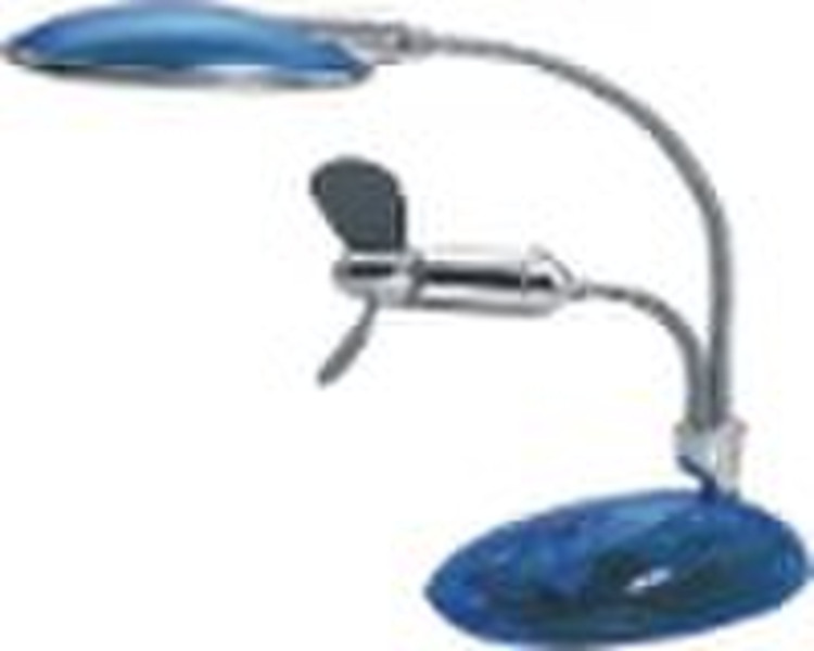 LED light with USB FAN