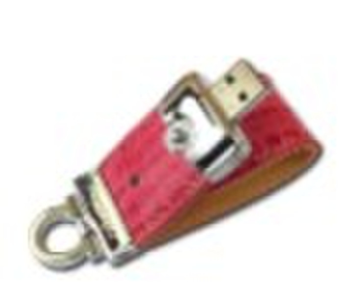 4GB leather usb pendrive YS-1411