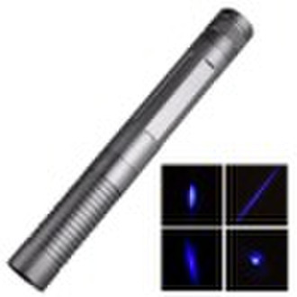 Super Bright 300mW Portable Blue Laser Pointer wit