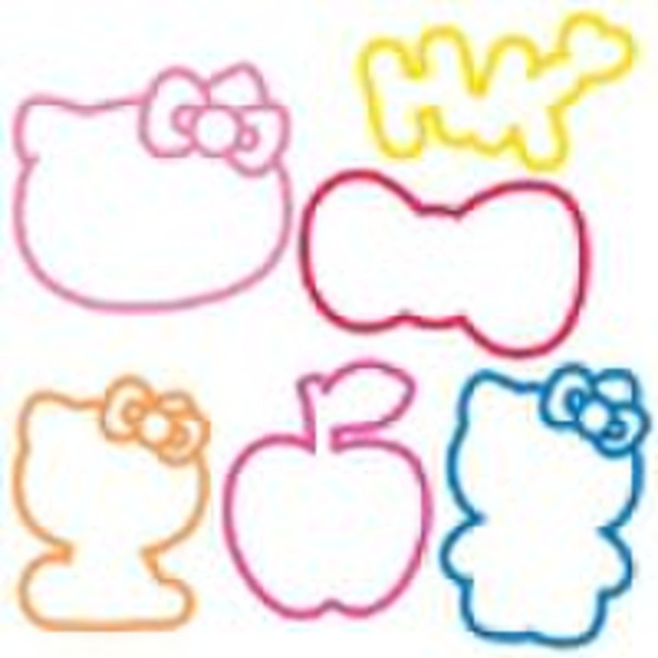 Wholesale silicone silly bandz pillow bag silly ba