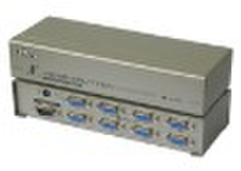 DD128 VGA Splitter 250MHz 1-8