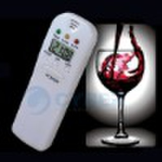 LCD Breath Alcohol Tester with clock