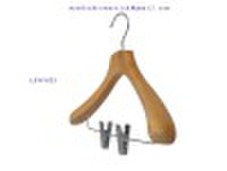 wooden hanger for clothes
