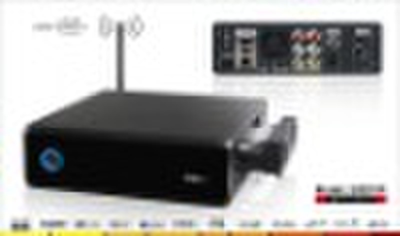 FULL HD 1080P Media Player / Dual-Tuner (DVB-T) und