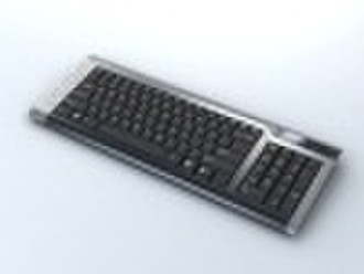 Slim multimedia keyboard