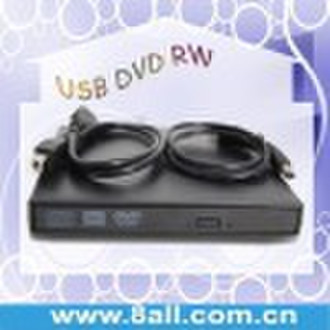 USB DVD Rewritable drive with CD-R 24x CD-RW 24x D