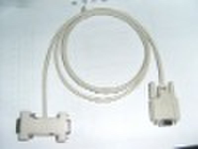 LSC087 SERIAL CABLE  DB9F TO DB9F/9M