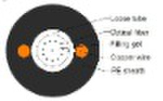 Aerial oder Duct Optical Fiber Uni-Rohrkabel - UT03