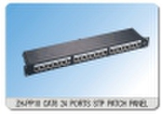 cat6 24 ports stp patch panel