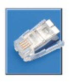 RJ11 PLUG,4P4C SHIELD PLUG