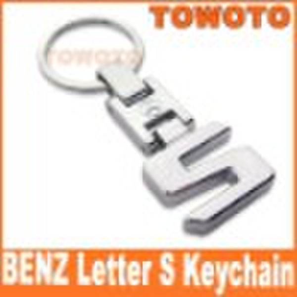 Mercedes Benz-Buchstabe S Keychain Schlüsselanhänger Schlüsselanhänger