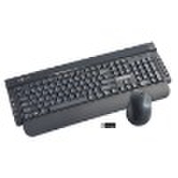 2.4G wireless USB computer keyboard and mouse comb