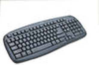 Standard wired computer keyboard with attractive d