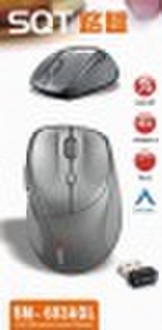 Wireless 5D optical mouse with DPI switch