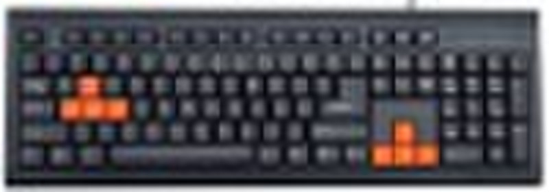 Game supplier computer keyboard