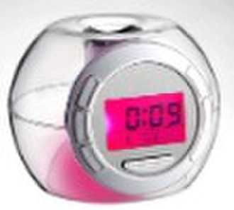 Colorful Light Wtih Nature Sound,LCD Clock