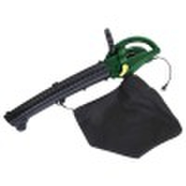 Garden leaf blower vacuum