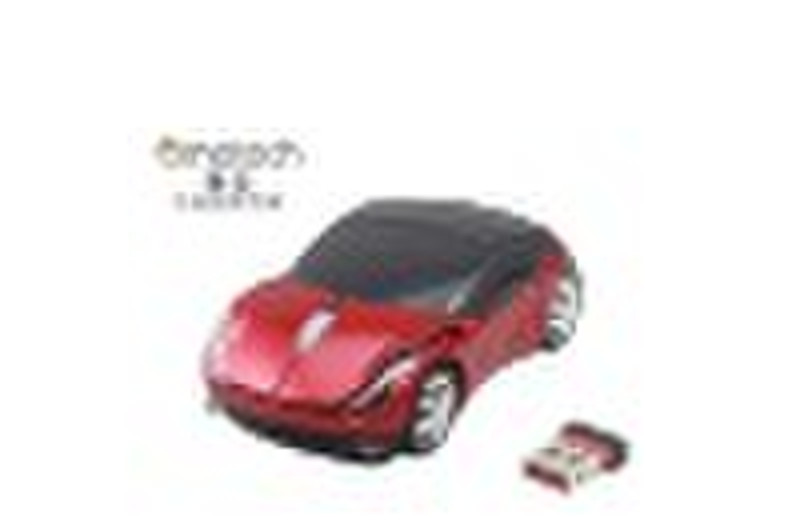 2.4G USB Wireless Racing Car  Mouse for Christmas