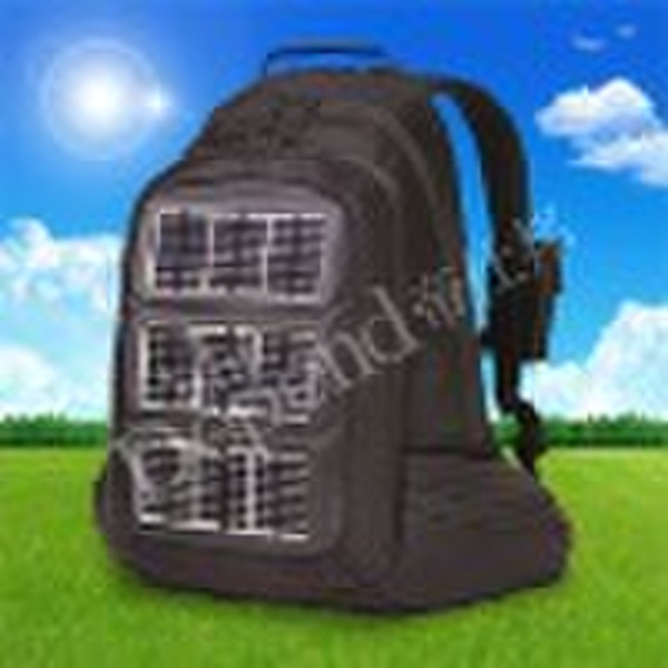 Solar Bag 6W,14000mA,5,12,16,19V output,charger fo