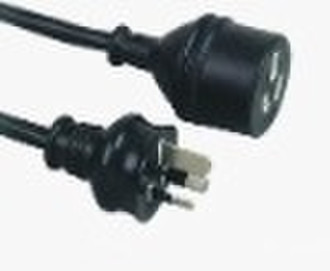 SAA Power cords australian power cord saa extensio