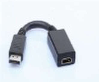 "DP to HDMI Cable Adapter  15CM w/IC  (DP Mal