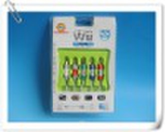 for Nintendo WII component cable with Blister pack