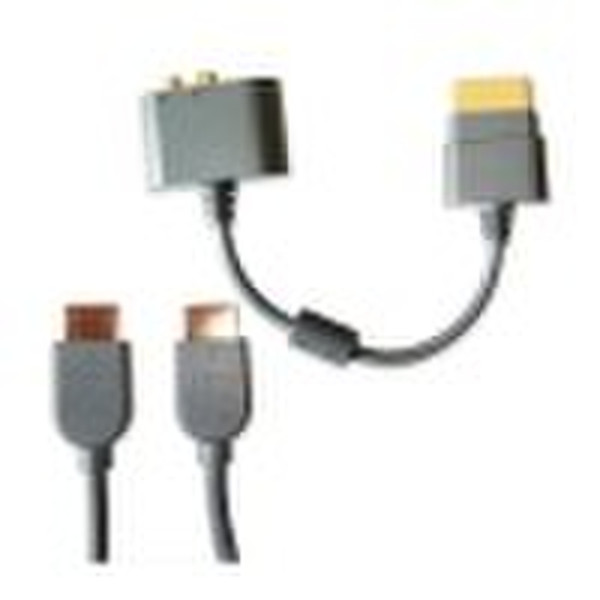for XBOX360 HDMI Cable and The Audio/Video Cable